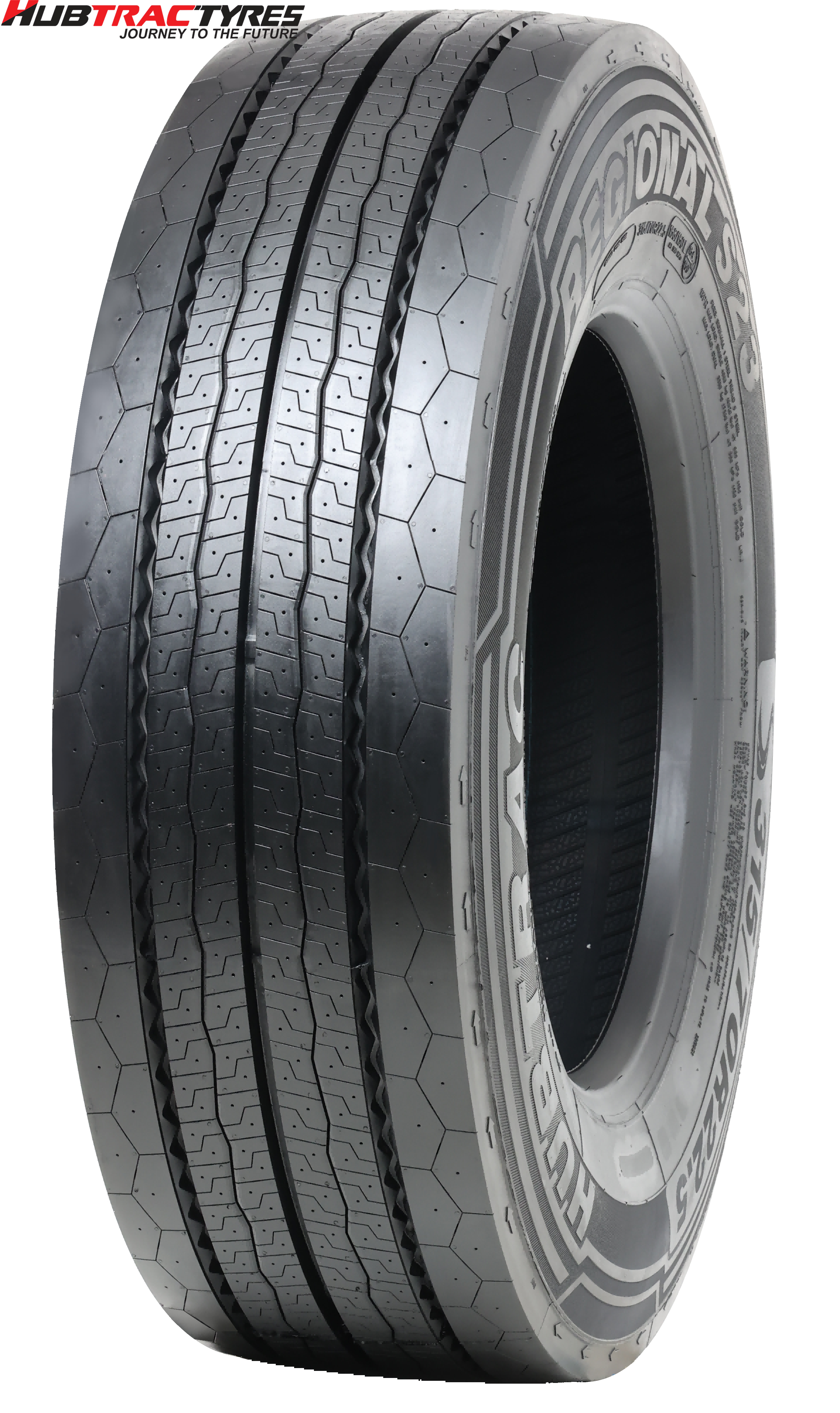 HUBTRAC 295/60R22.5 Ban tugas berat | Serbia-buatan | All-Steel Radial 16pr | Penggunaan truk/bus/konstruksi yang dalam 1