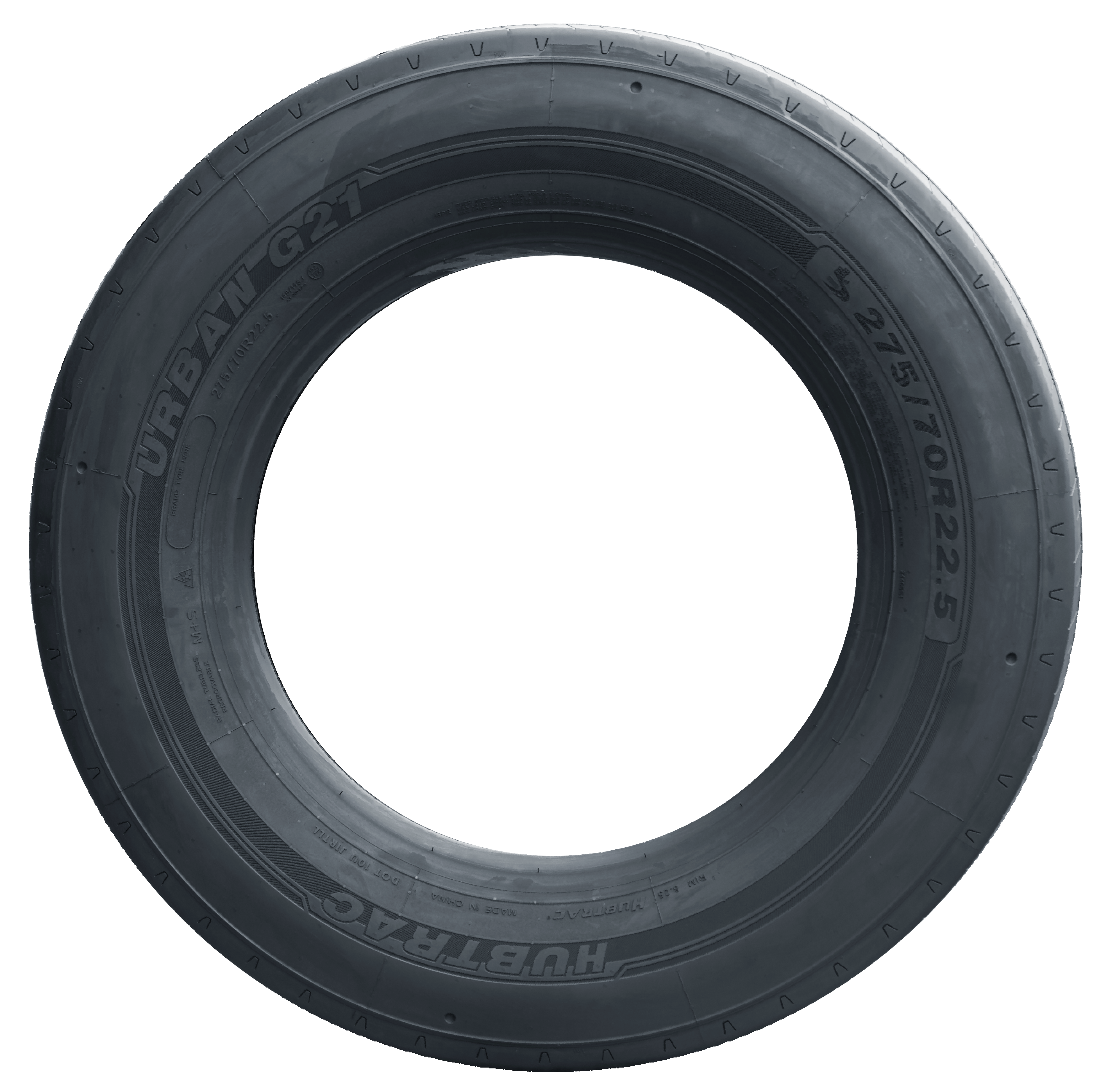 I-HUBTRAC 275 / 70R22.5 I-Urban Smart Tire | I-ECE R117 (e9) eqinisekisiwe | Ukumelana Okuphansi Okuphansi | I-Serbia-yenzelwe i-Euro City Bus 1