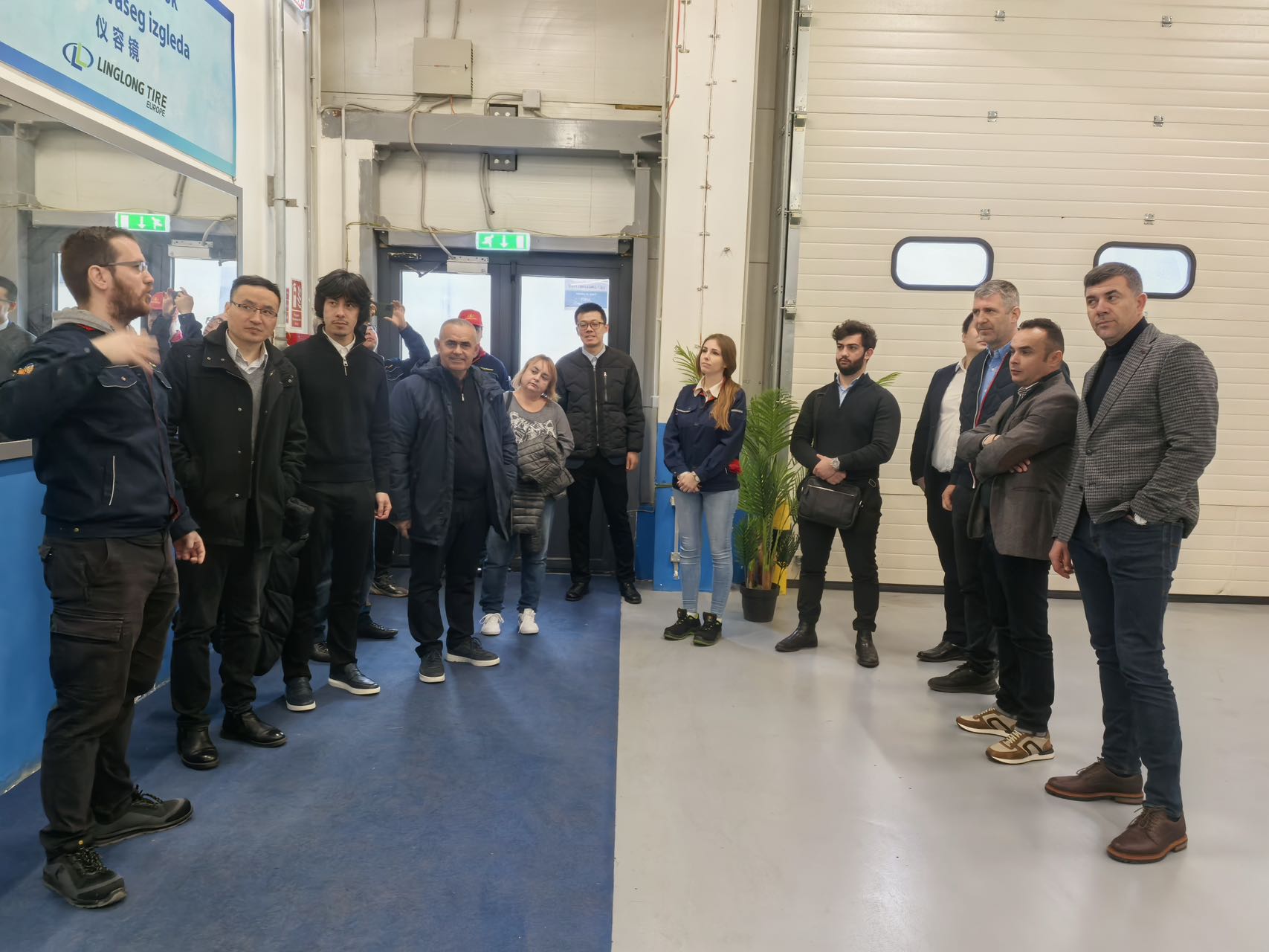 Hanksugi Team Invited European customers to Visit our Serbia factory 6