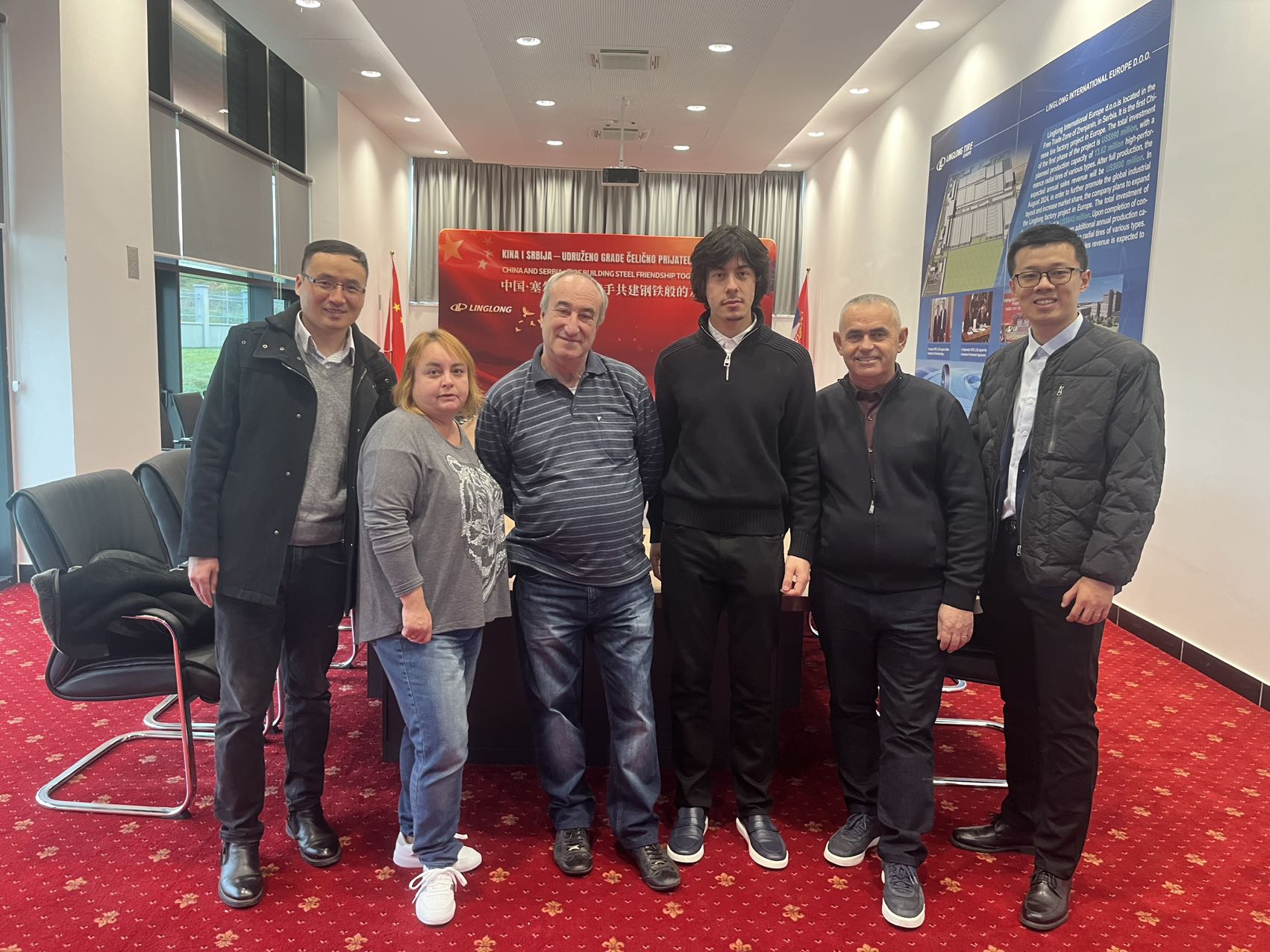 Hanksugi Team Invited European customers to Visit our Serbia factory 4