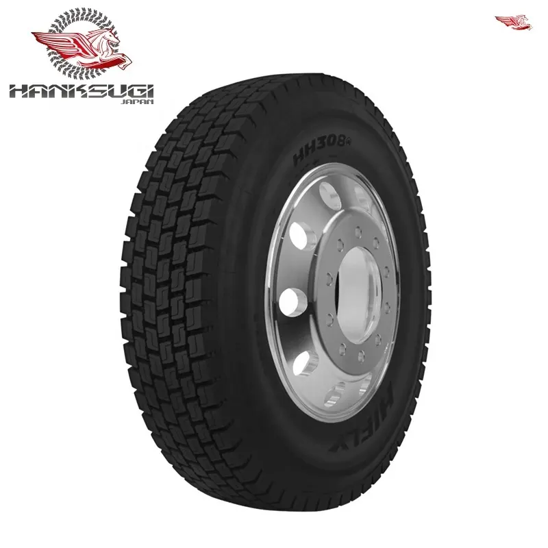 Hanksugi 225/70R19.5 Deep Tread Truck Tire - Wholesale Available 1