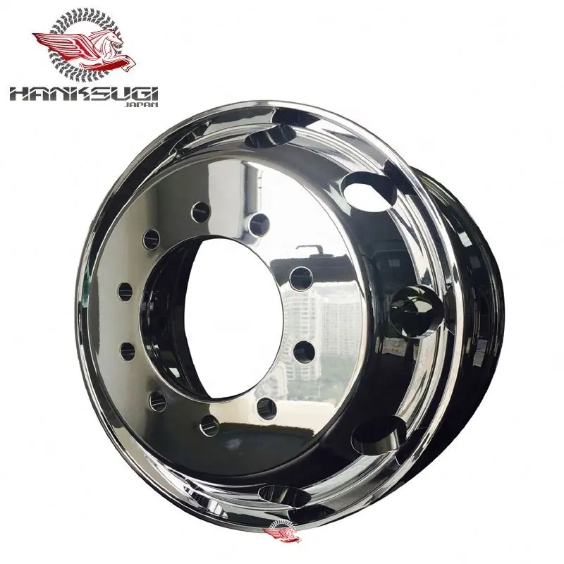 24.5 Aluminium Truck Wheel - Longer Tire Life, Fuel Efficiency 1