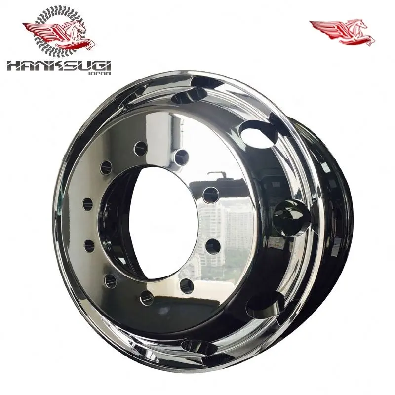 24.5 Aluminum Truck Wheels - Extended Tire Life & Fuel Savings 1
