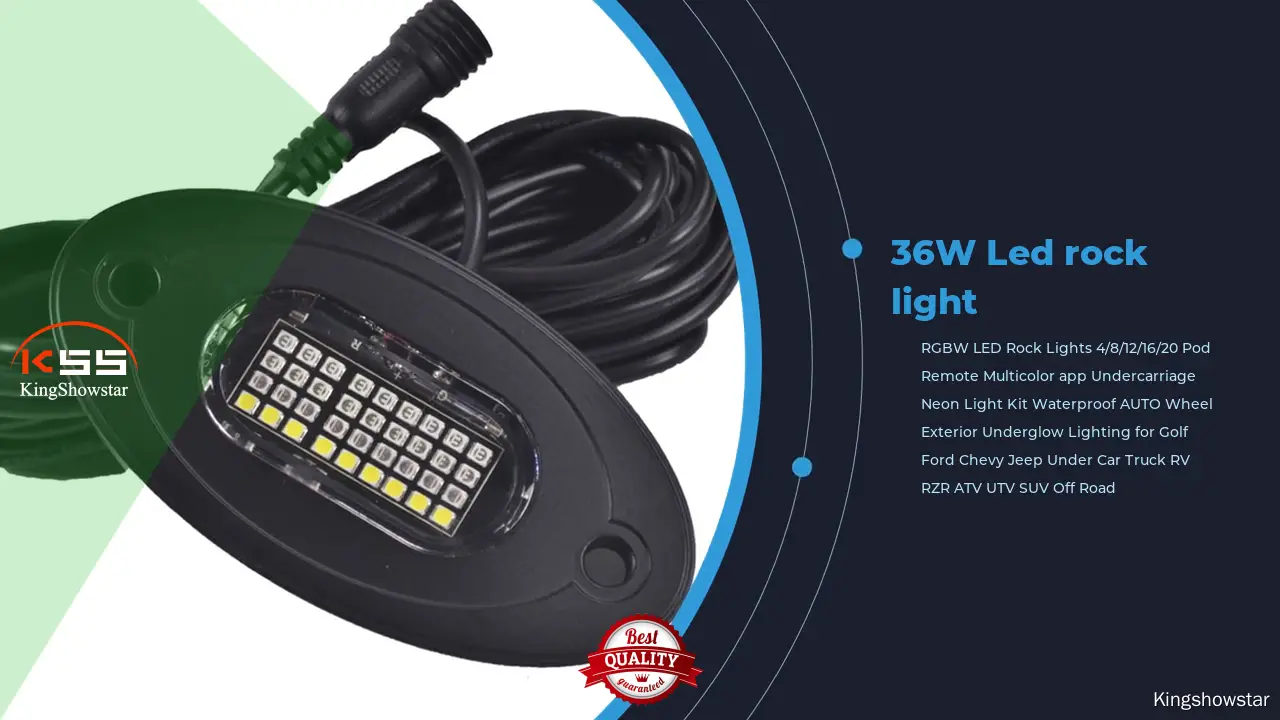 Customized rock lights for utv vendor | Kingshowstar 1