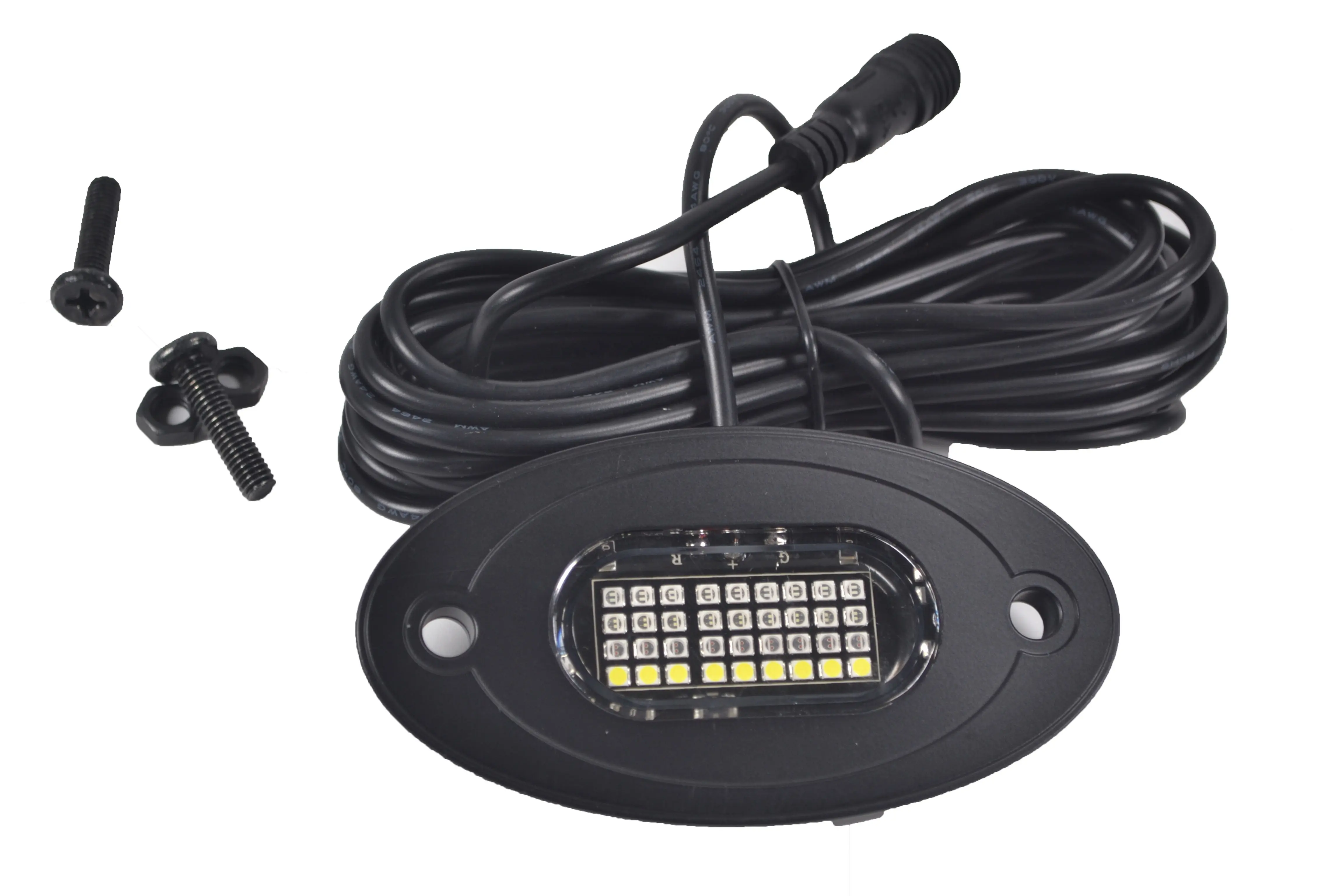 8 Pod RGBW LED Rock Lights - Multicolor Underglow Kit with Music Mode 3