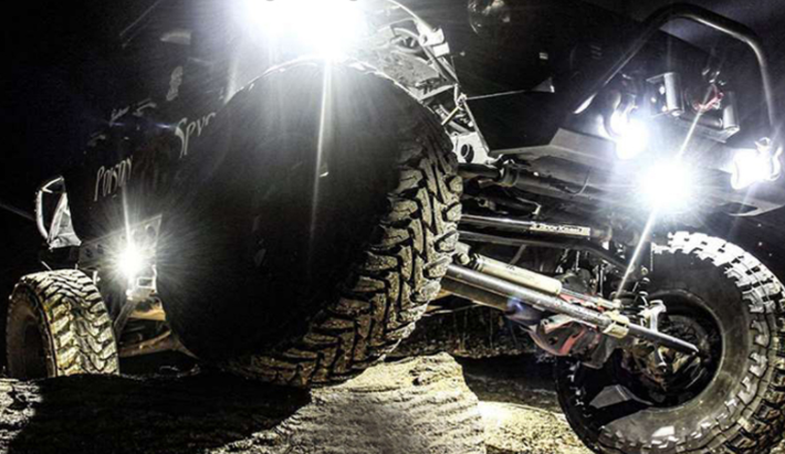 Professional RGBW and white rock underbody light kit manufacturers 18