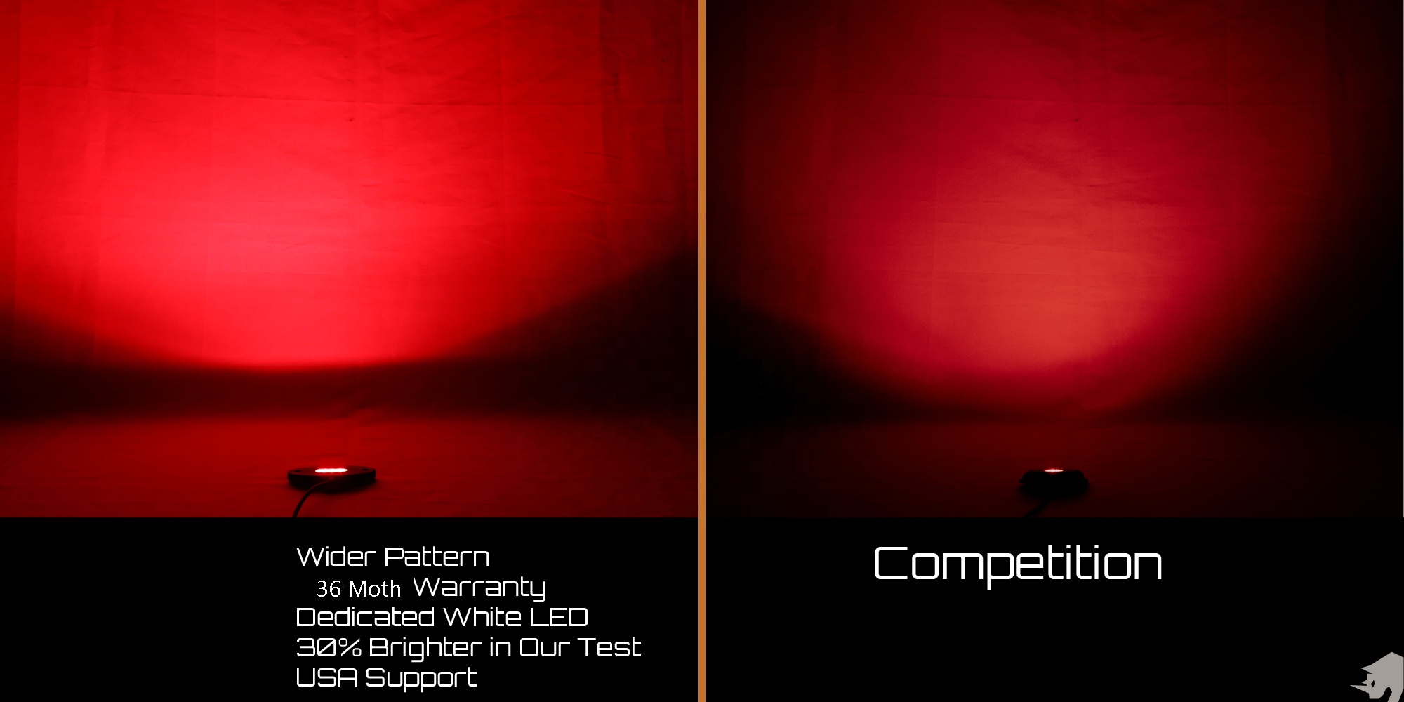 Kingshowstar - 4pods 8pods Blue --Tooth Control 36W 4x4 Off--road Rgb Rock Lamp Off-- Road Truck Rgbw Led Rock Lights For Jeeep Wrangler Jk Hot sell item 12