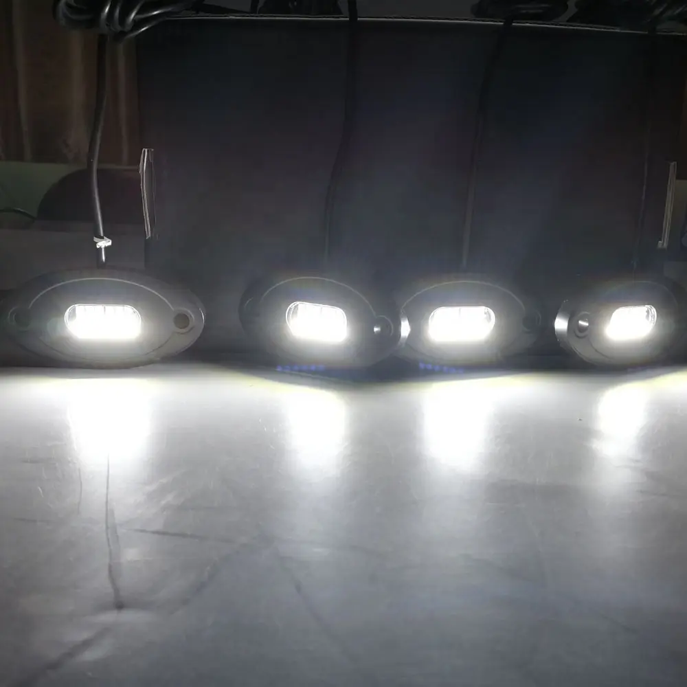 RGBW LED Rock Light Kit for Auto Lighting System 6