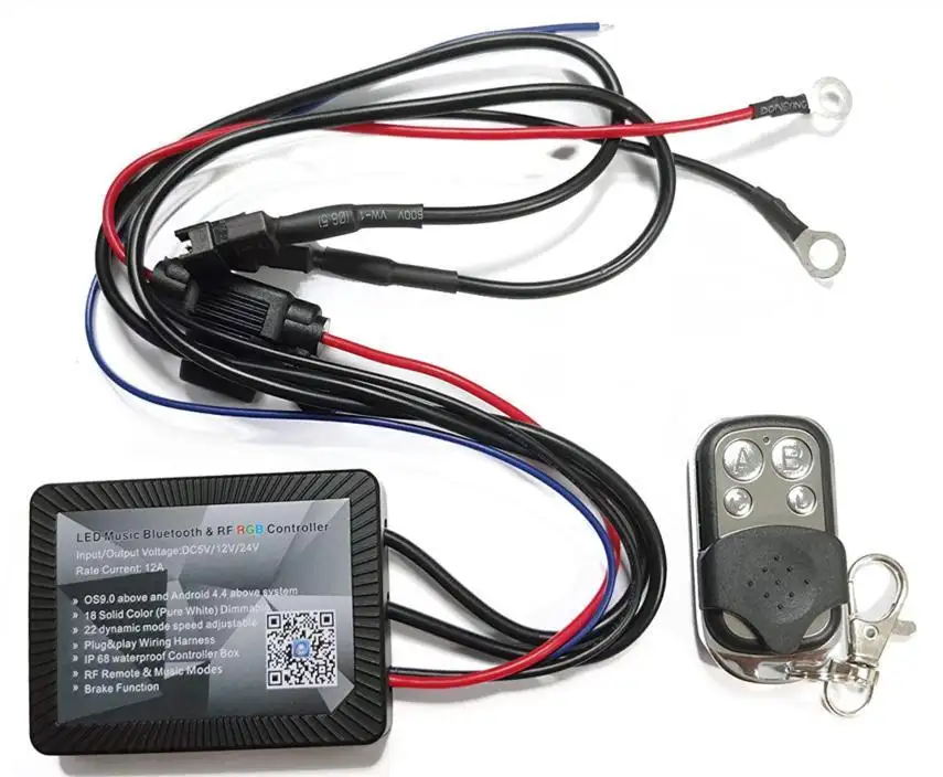 RGBW LED Rock Light Kit for Auto Lighting System 3
