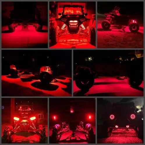 RGBW 36 LED Rock Light Pod for Off-Road Vehicles - Upgrade Tech, App BT Controlled 5