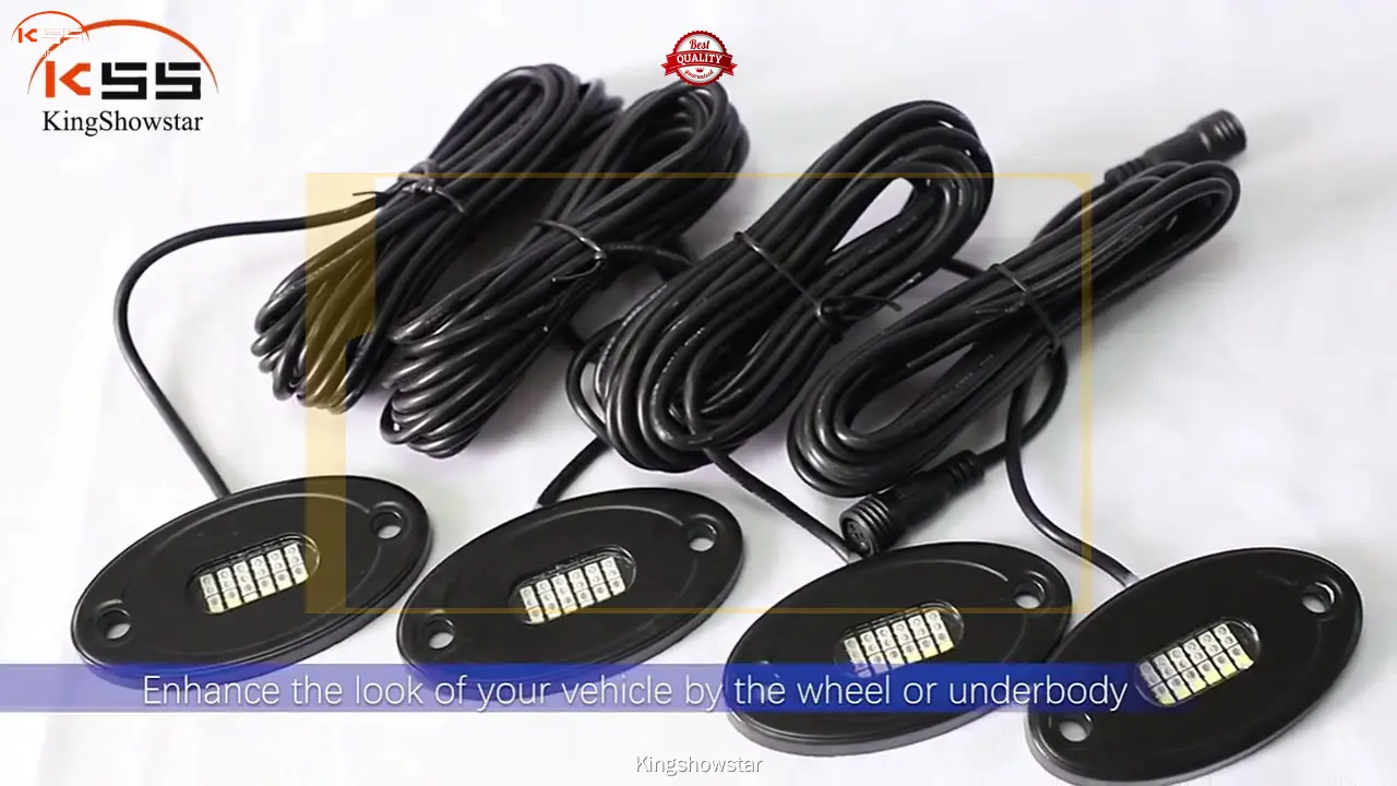 Top best rock lights for jeep wrangler factory price | Kingshowstar 1