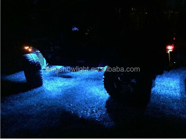 Kingshowstar - 2021 NEWEST 36LEDs RGBW MAX LED Rock Light Underbody Rock pod For Off Road Truck ATV UTV Buggy Boat Motorcycle led rock light 14