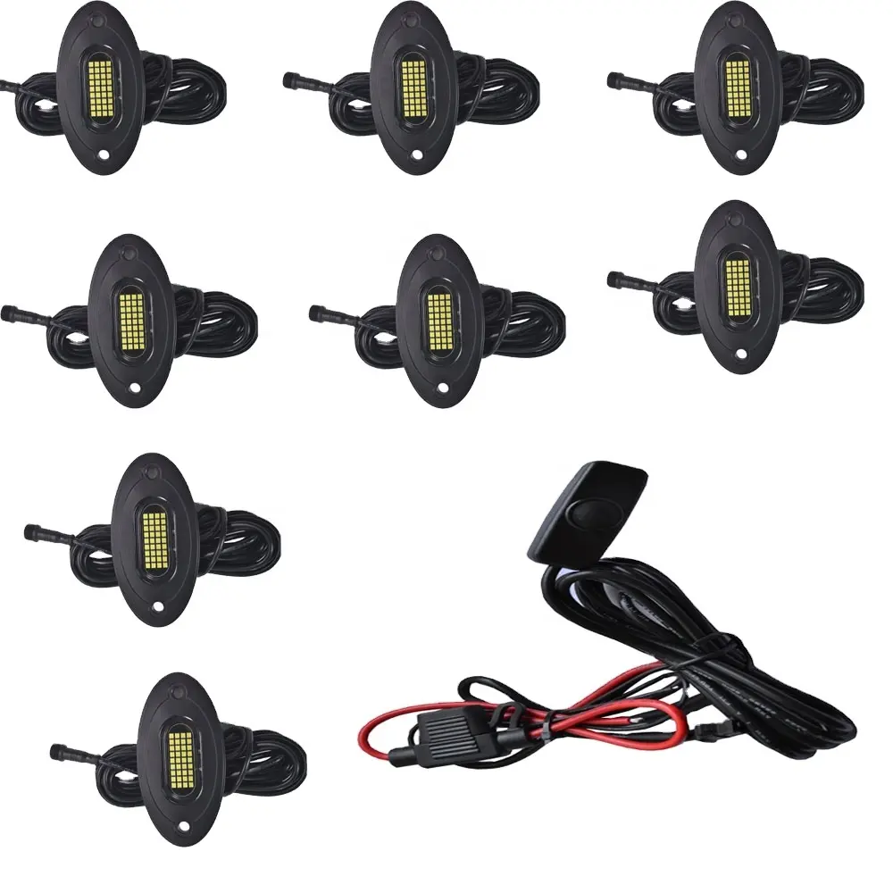 2021 Newest 36LEDs RGBW MAX LED Rock Light - Auto Lighting System 4