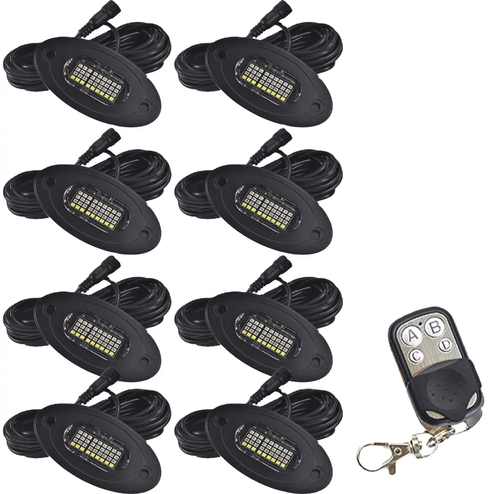 2021 Newest 36LEDs RGBW MAX LED Rock Light - Auto Lighting System 3