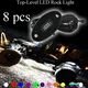 12pc LED Rock Light BT Wireless White Color - Multi-functional Off Road Auto Lighting System 7