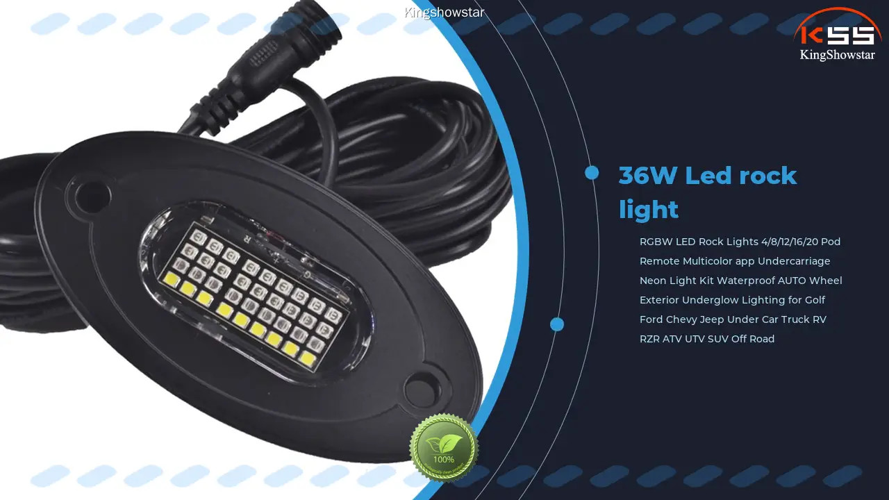 Custom rock lights for atv company Manufacturer | Kingshowstar 1