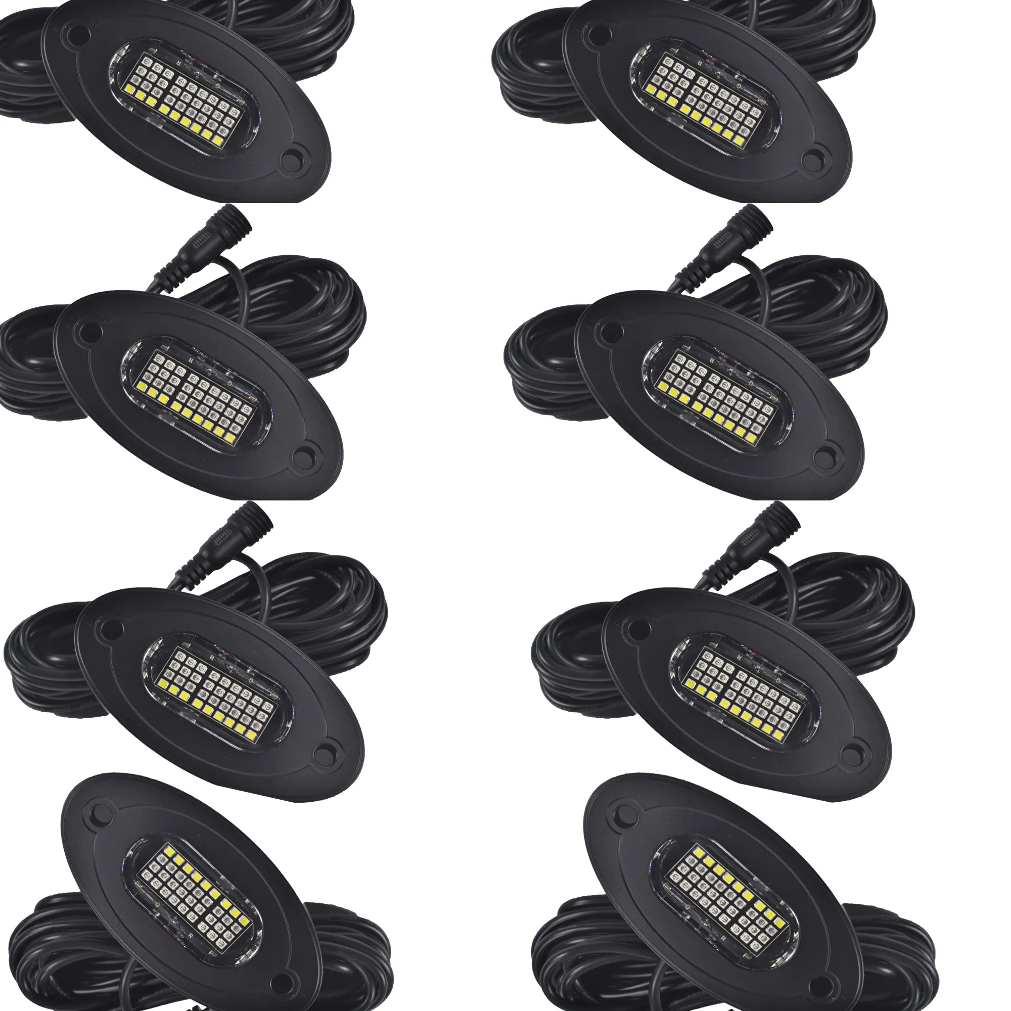 8Pods RGBW Rock Lights with APP Control & Music Mode - 288 LEDs 2