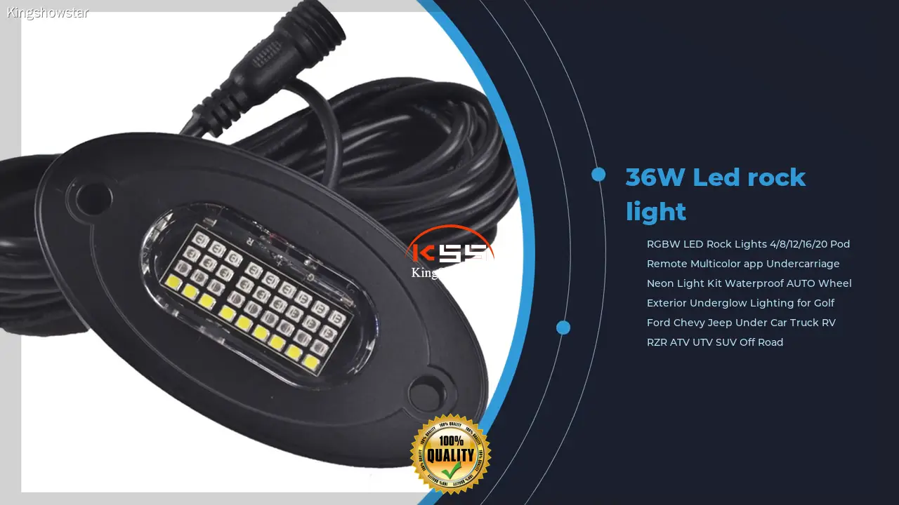 Kingshowstar | Quality best rock lights for trucks cost 1