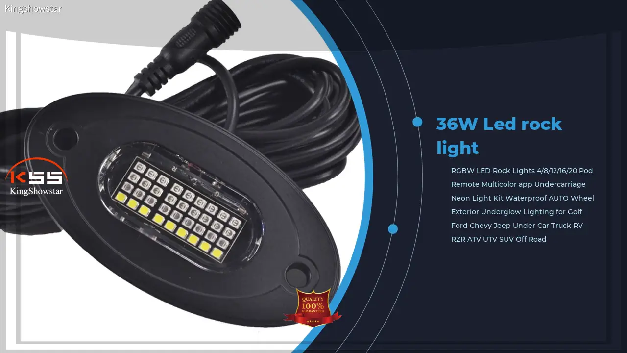 Custom best atv underglow lights price Manufacturer | Kingshowstar 1