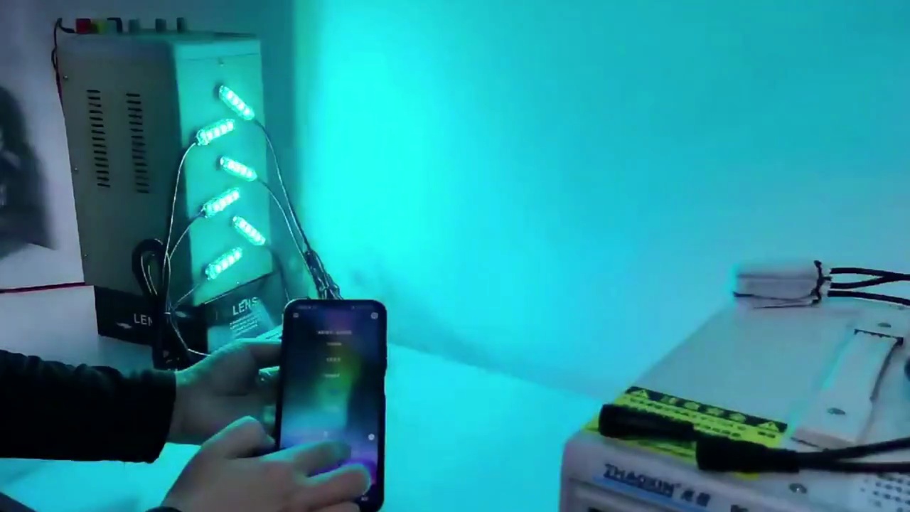 New High Power Pure White Color Magnet LED Pods Rock 1