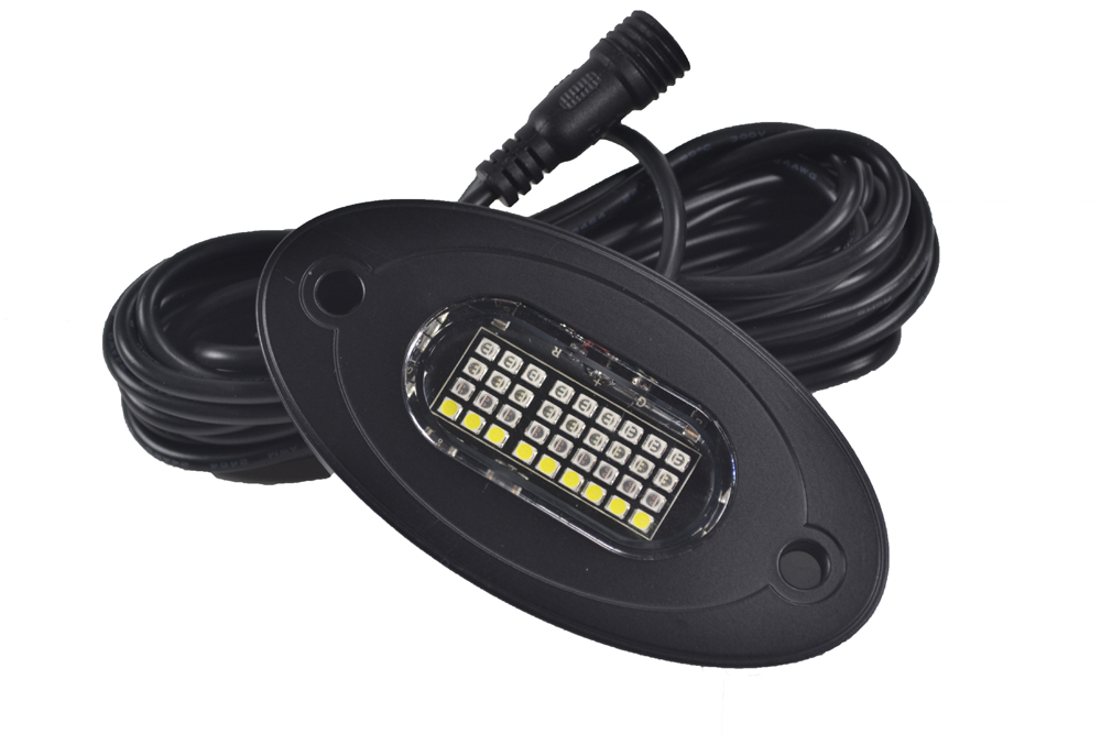 Multi-Color 36 LED ATV Rock Lights - Waterproof, Under Car Decoration - 12V 14