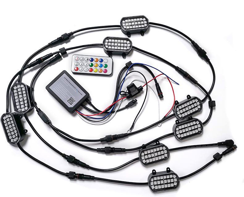 Kingshowstar new led dream chasing color led rock light 4