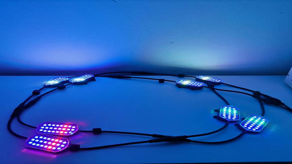 Kingshowstar new led dream chasing color led rock light 3