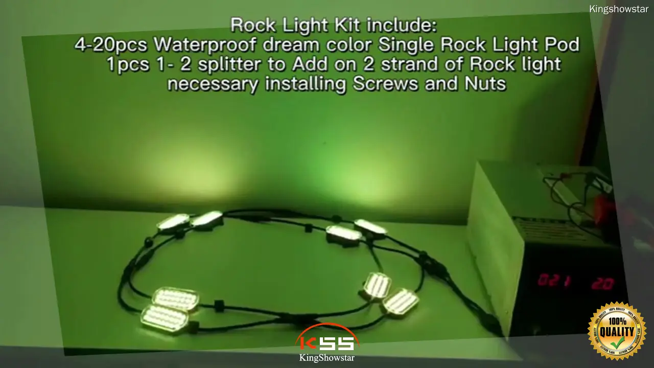 Kingshowstar | Buy waterproof atv rock lights company 1