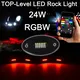 RGBW 8 Pods Offroad LED Rock Lights - Waterproof and Easy Installation 2