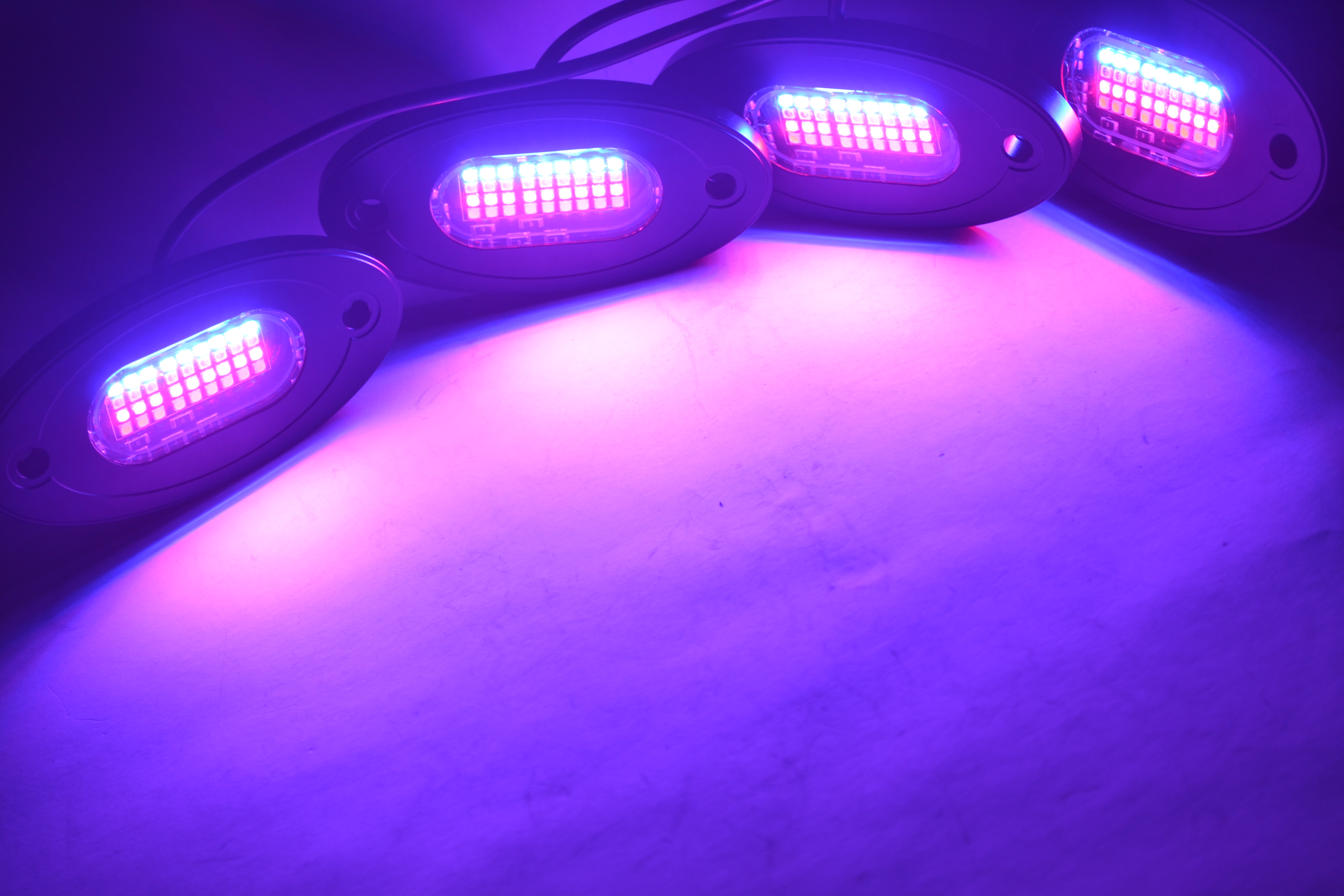 High Quality China Professional 36W rgbw led rock light kit LED Neon Underglow Light with app controller 14