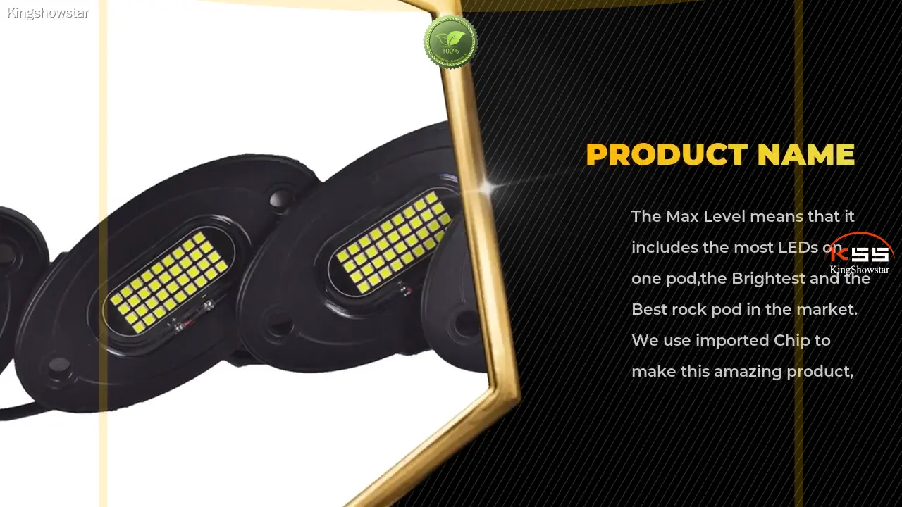 rgb led rock lights at Wholesale Prices | Kingshowstar 1