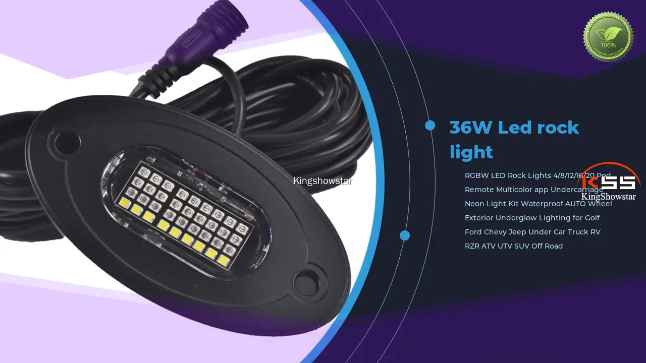 Custom led rock light supplier Manufacturer | Kingshowstar 1