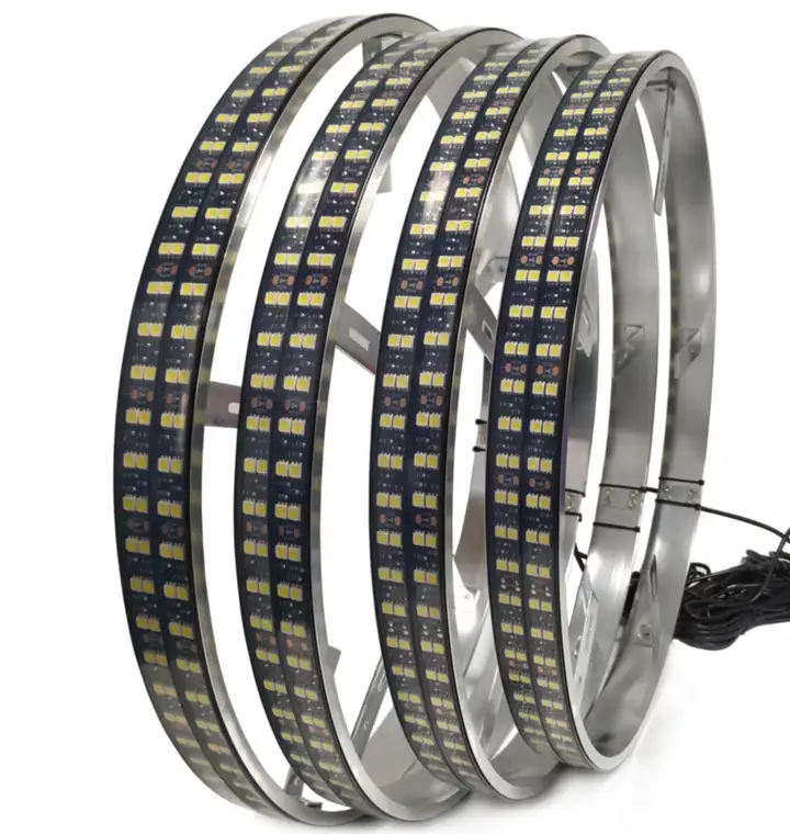 ホイールLEDリング Amazon.co.jp: 4PCS LEDダイナミックホイールリングライトキット