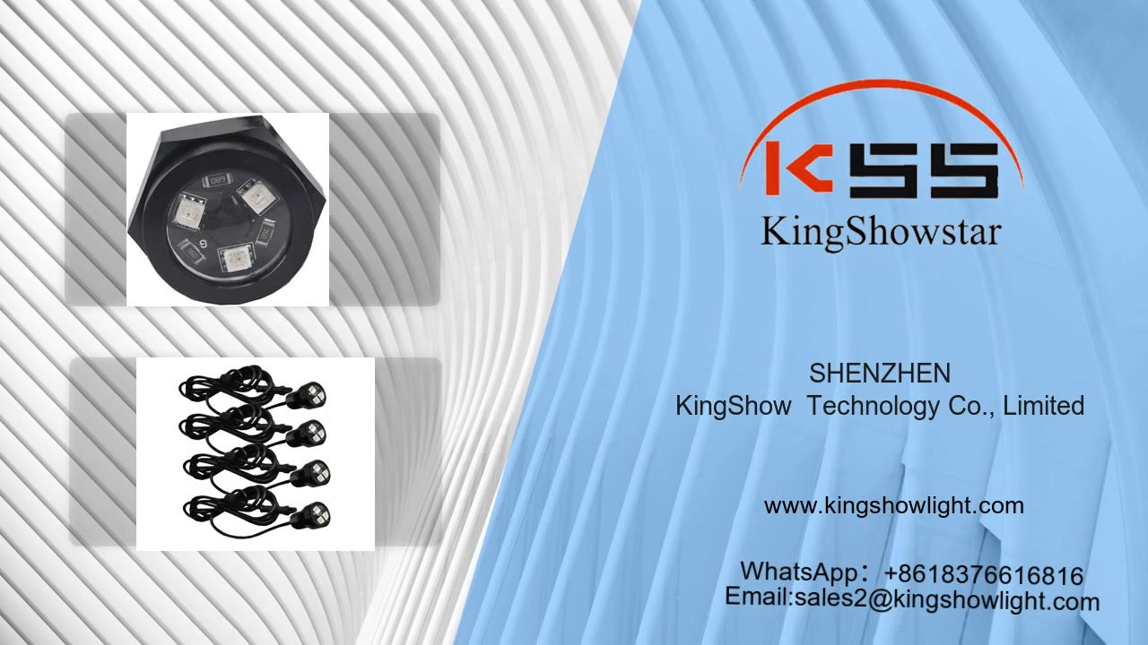  Customized Best KingShowStar Super bright RGB Led Boat Light Marine light Company - Kingshowstar manufacturers From China | Kingshowstar 