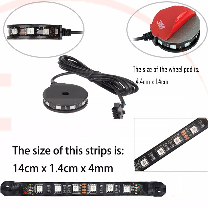 Lumini LED personalizate pentru motociclete KingShowStar, en-gros, producători de lumini pentru roți de motocicletă din China | Kingshowstar 3