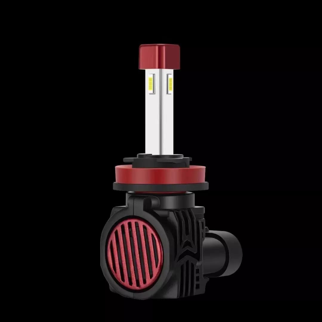 Kingshowstar - H7 H4 H11 9005 4-side led headlight bulbs LED Headlights 6000K cool white IP68 Waterproof headlight led 8