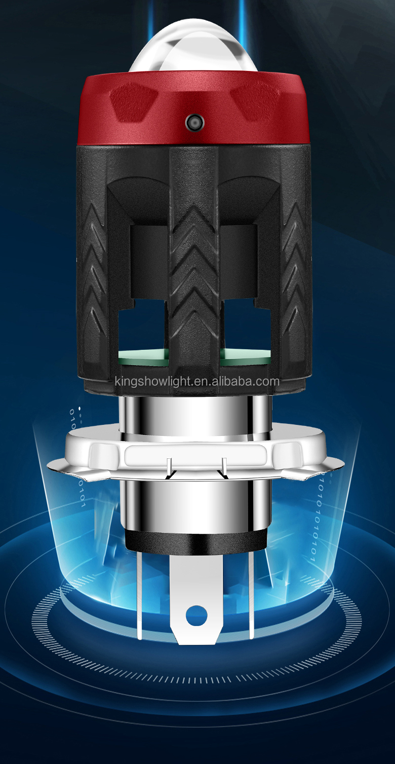 Super Bright High Power 60W H4 LED Front Spot Light Headlight Motorcycle Driving Fog Spot Bulb 10