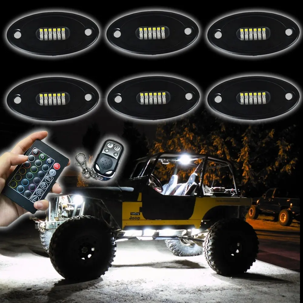 KS RGBW LED Rock Light Kit for Auto Lighting System 4