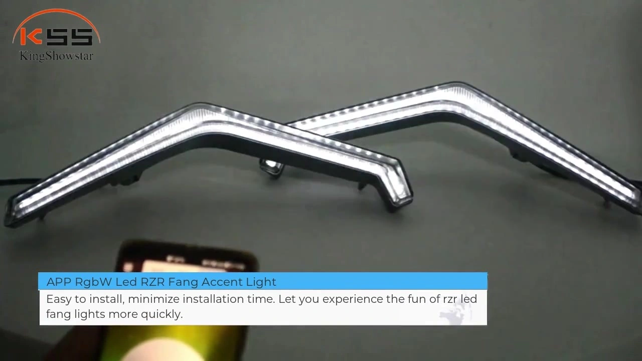 Kingshowstar APP RgbW Led RZR Fang Accent Light manufacturers 1