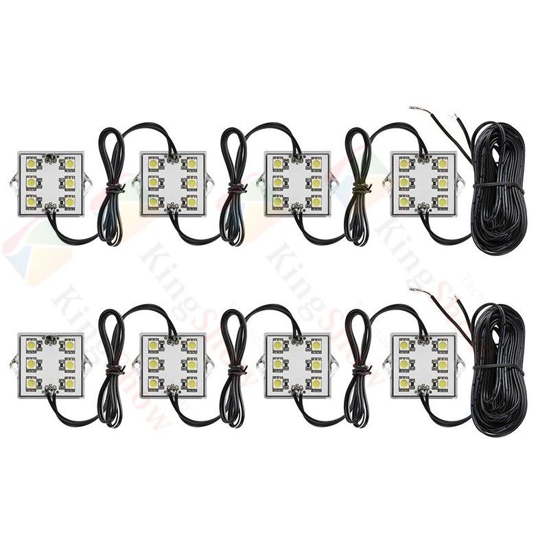 Kingshowstar - Bright Truck Bed Lighting Waterproof 48 WHITE LED Light Kit for Chevy Ford Toyota led truck bed light 10