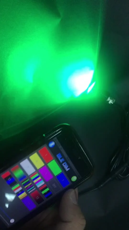 12V BLUE-TOOTH RGB LED CONTROLLER - WATERPROOF CONNECTIONS - IPHONE IOS / ANDROID APP 1