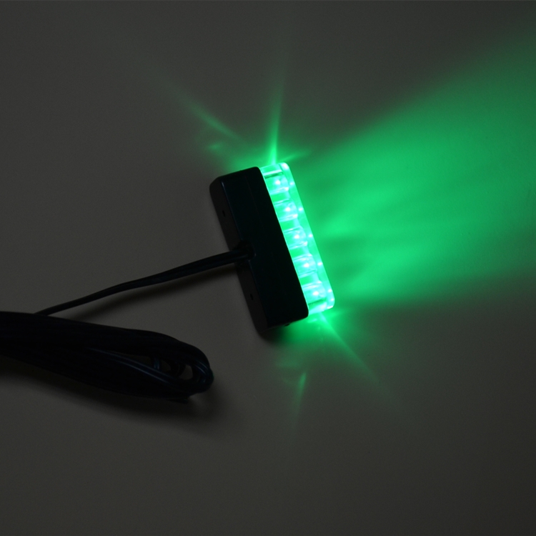 12v Ip65 White Red Yellow Blue Hideaway Motorcycle Car Led License Plate Light Bar 12v Car Auto Warning Strobe Light 16