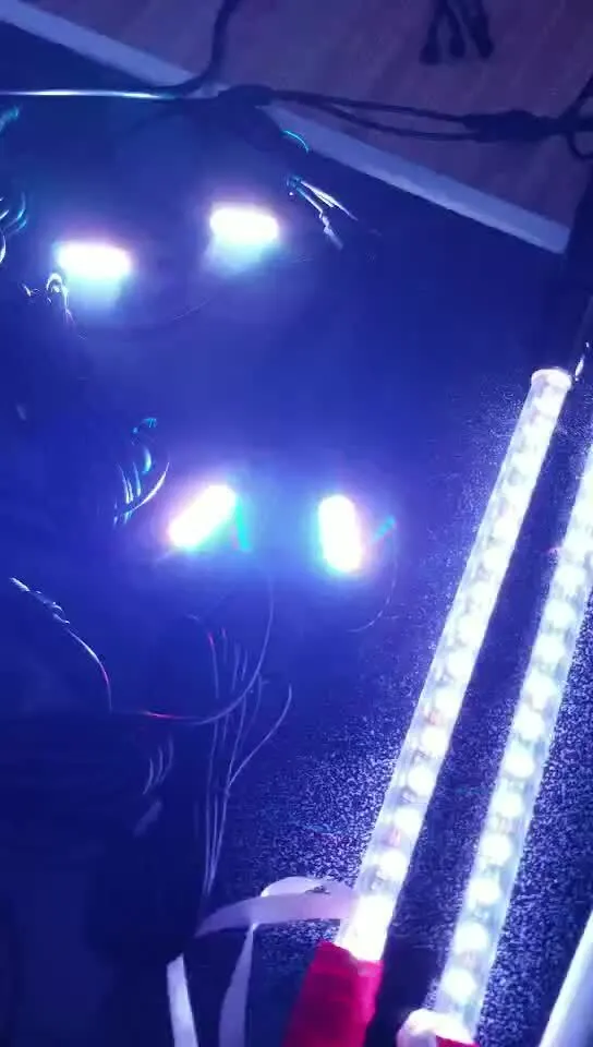4 FT Clear LED Blue-tooth RGB Whip Light Flag Antenna For UTV Buggy 1