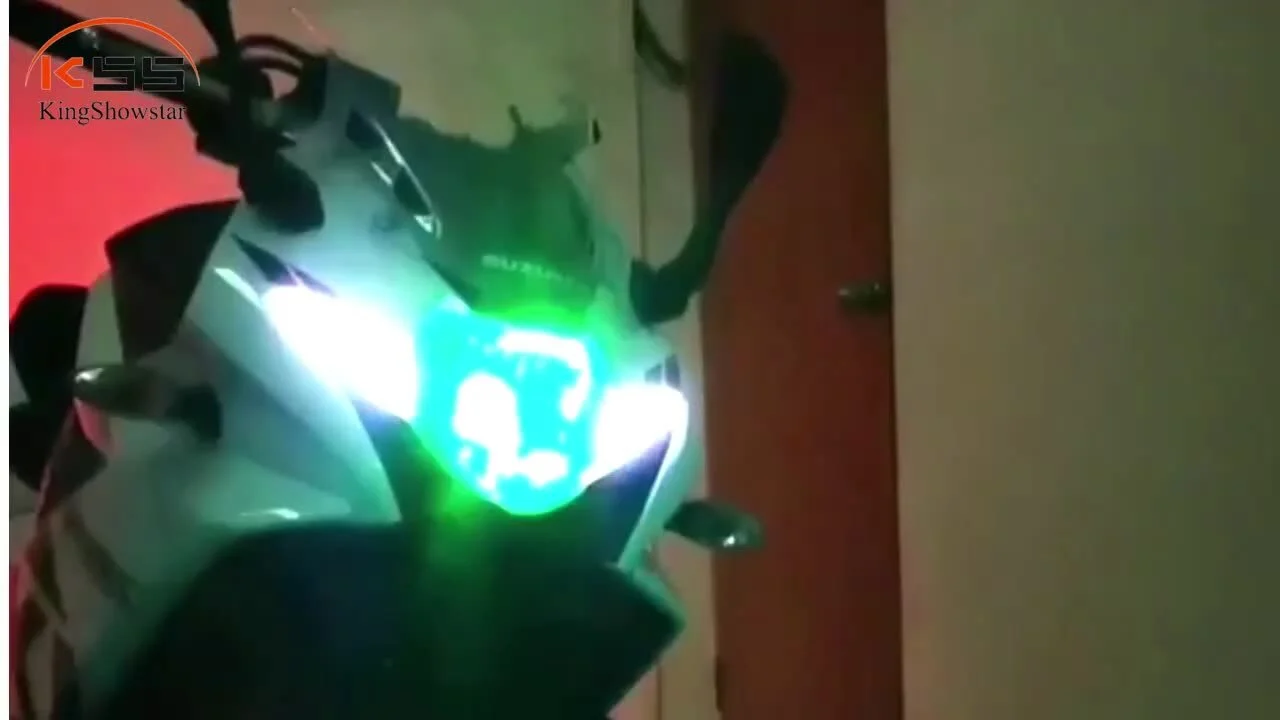 Kingshowstar - 2021 NEW Motorcycle LED Headlight 60W Motorcycle Fog Lamp Light Bulb Super Bright High/Low Beam led light new product 1