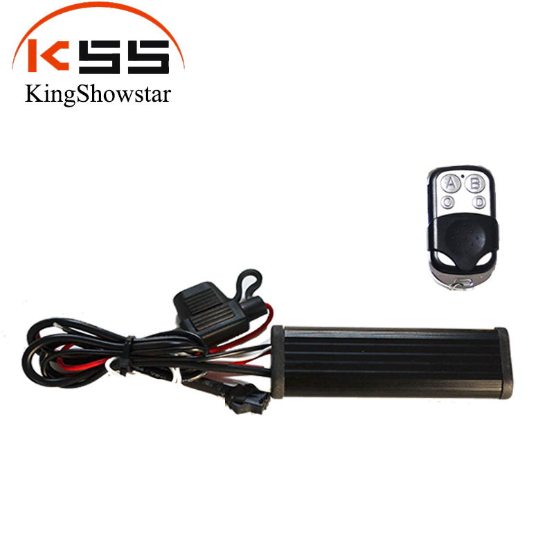 Kingshowstar - 4-key remote control wireless new design motorcycle led lighting multi-color control RF controller 11