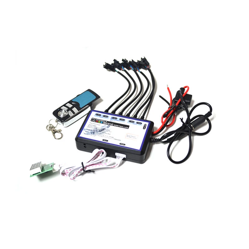 Kingshowstar - New 4 key LED Music controller for mutil color LED with 6 channel Multi-function RF controller 1