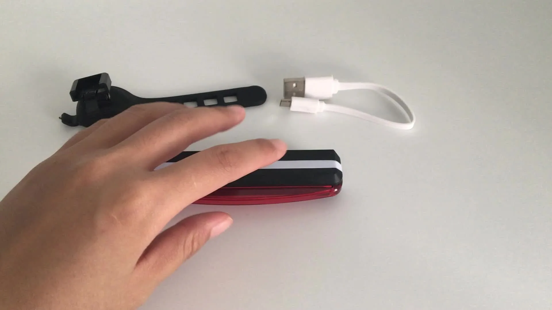 USB bicycle light set front and fashionable usb rechargeable waterproof led light for bike 1