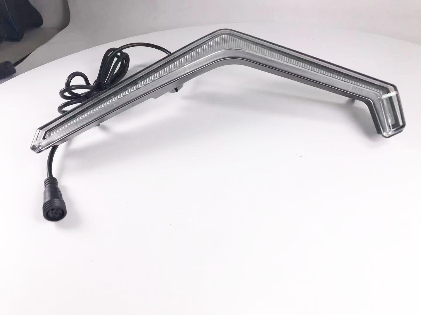 RZR 1000 headlight RGBW Fang light set Fang Lights Kit Pair LED Front Brake Light Bright with RGBW 24key remote controller 18