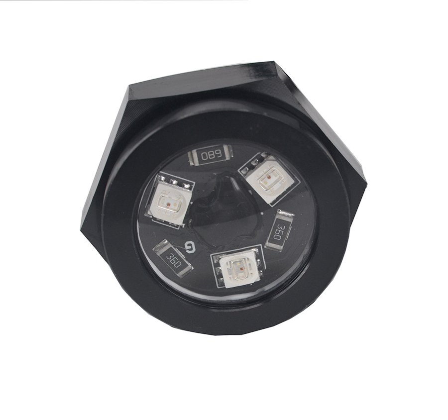 Hot Sale Universal Waterproof IP68 12V Durable Boat Drain Plug Light with App Control 8