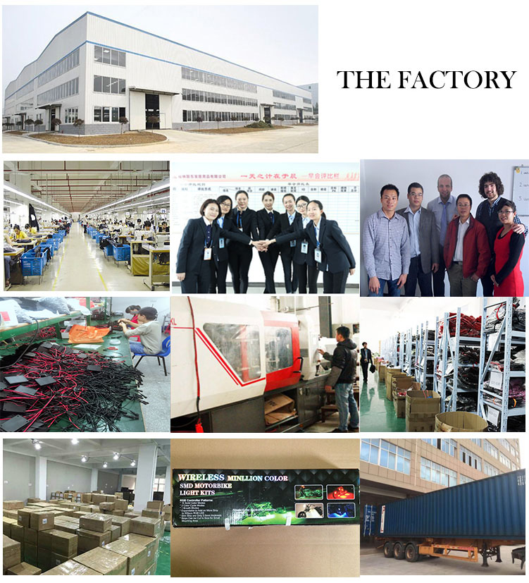 Motorcycle Waterproof led light with 6pc White led for License Plate Light 23